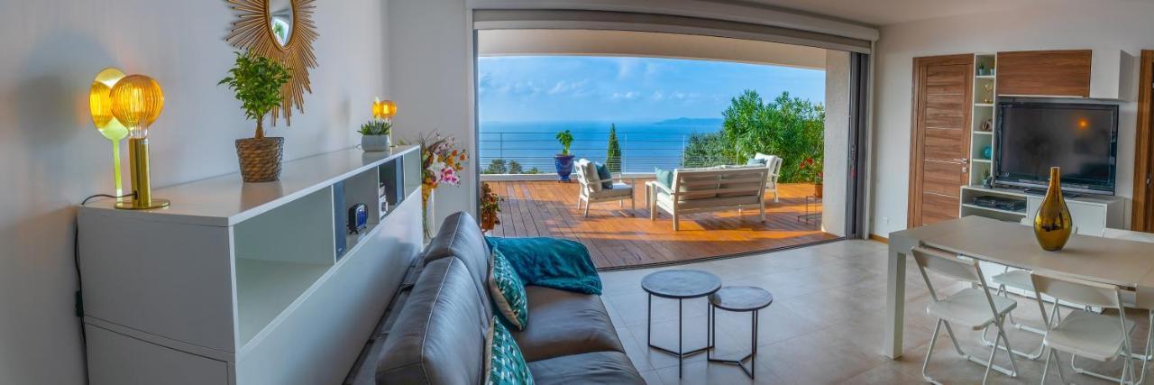 Vistazur Luxueux Appartement Avec Terrasse Et Piscine Le Le Rayol-Canadel-sur-Mer Exterior foto