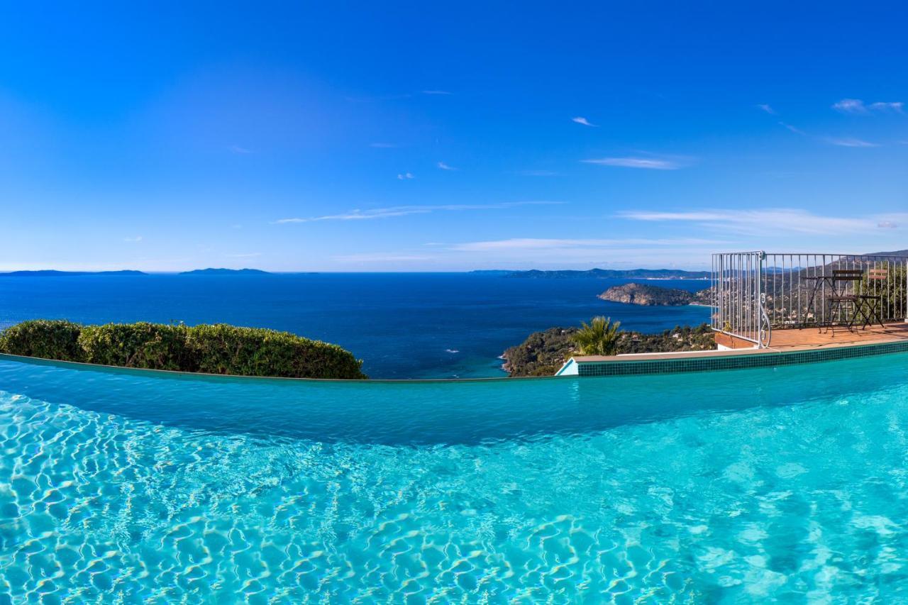 Vistazur Luxueux Appartement Avec Terrasse Et Piscine Le Le Rayol-Canadel-sur-Mer Exterior foto